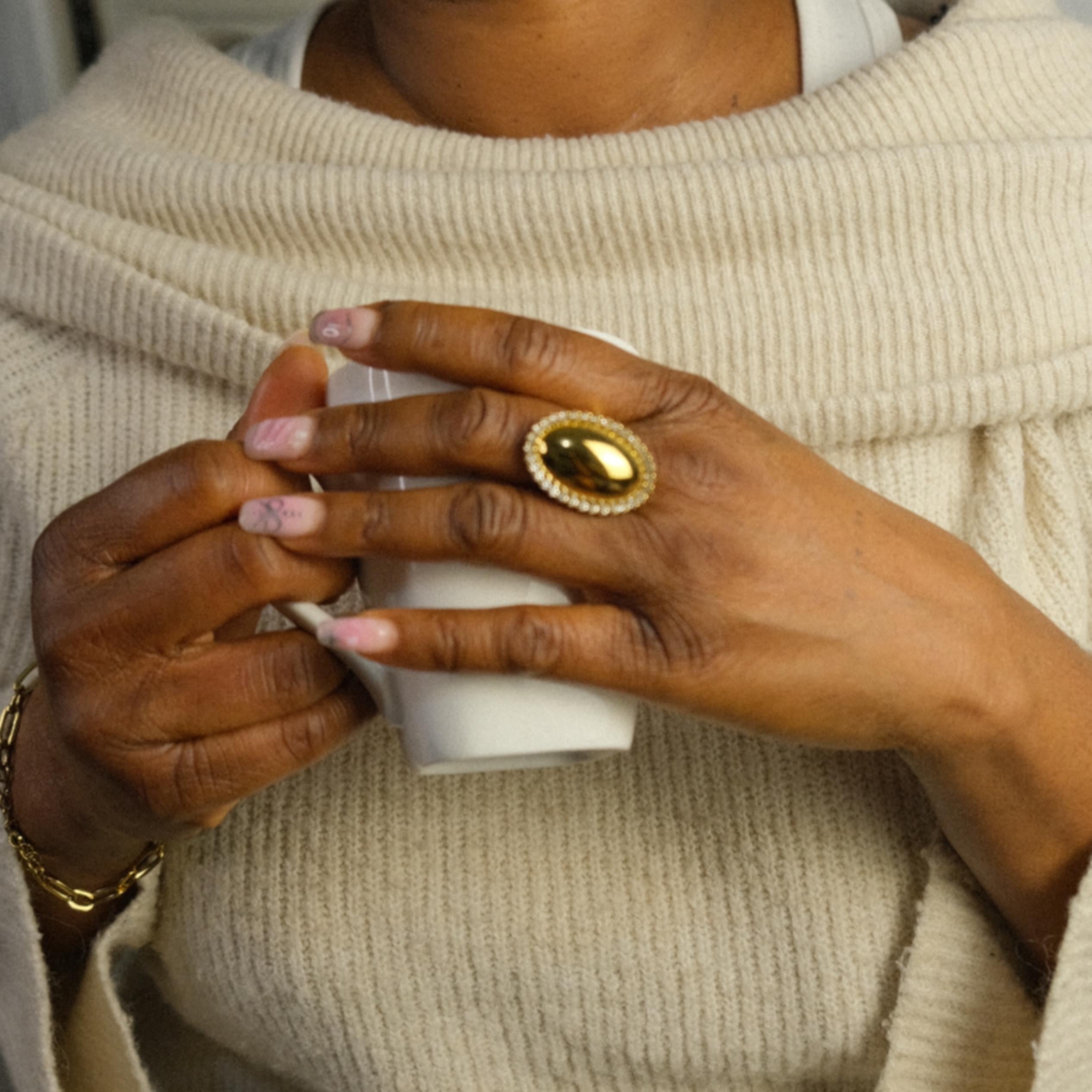 Bague Yuna ajustable