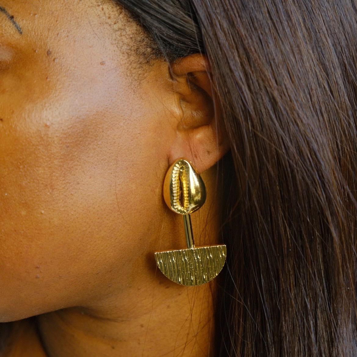 Ensemble Boucles d'oreilles et Bague ajustable
