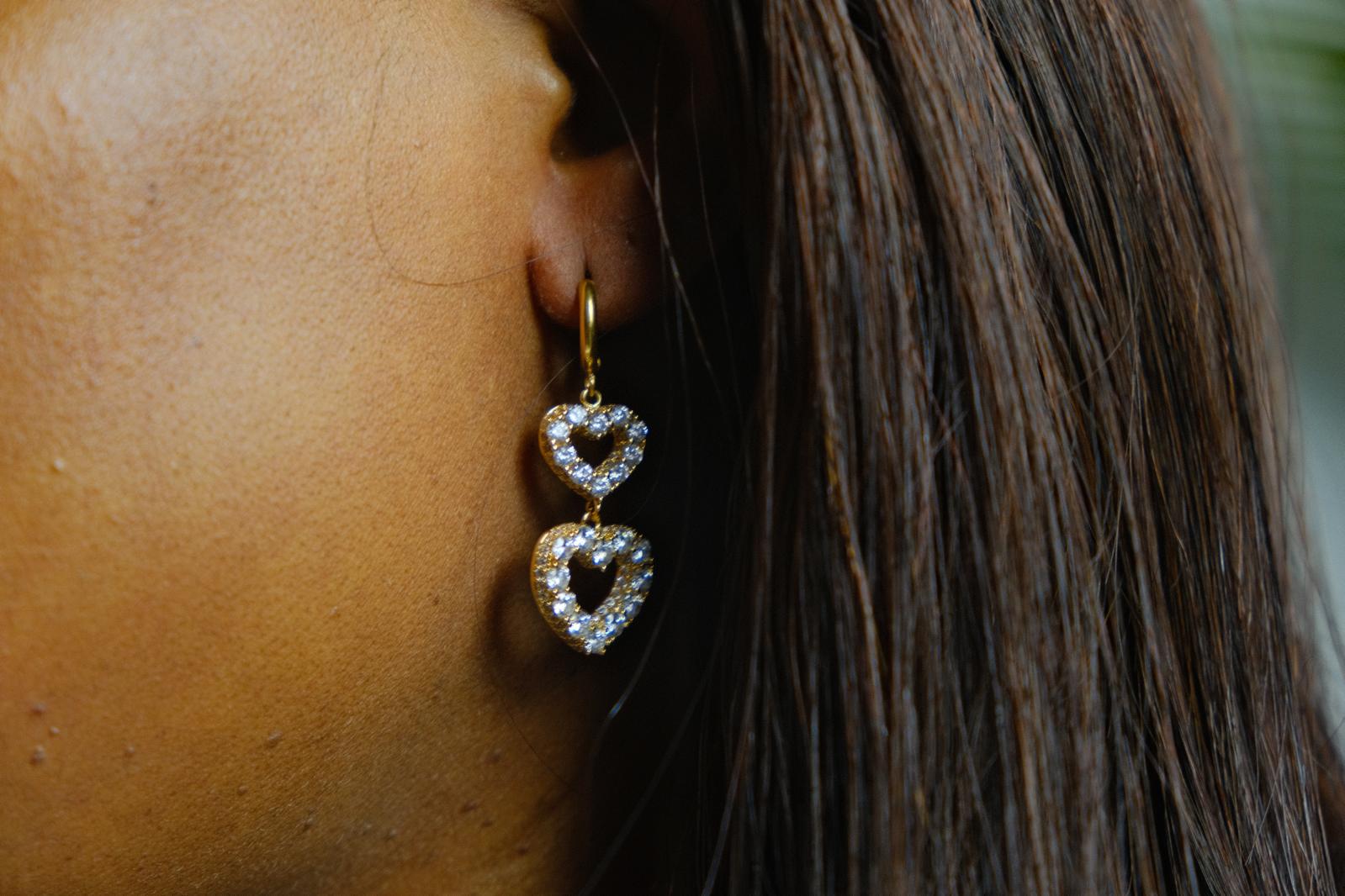 Boucle d'oreille cathy
