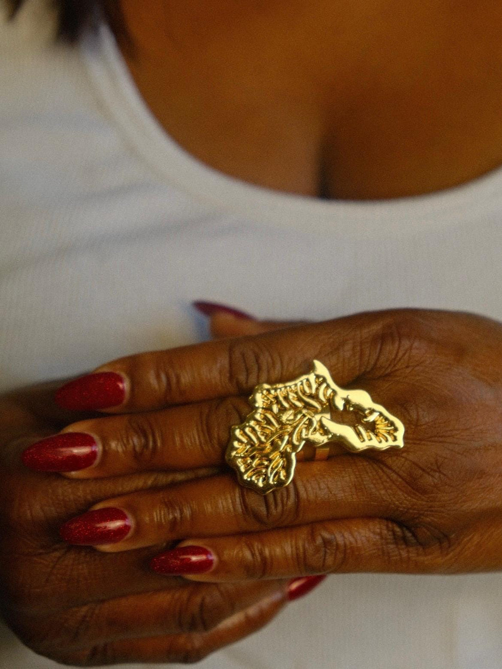 Ensemble Boucles d'oreilles et Bague ajustable