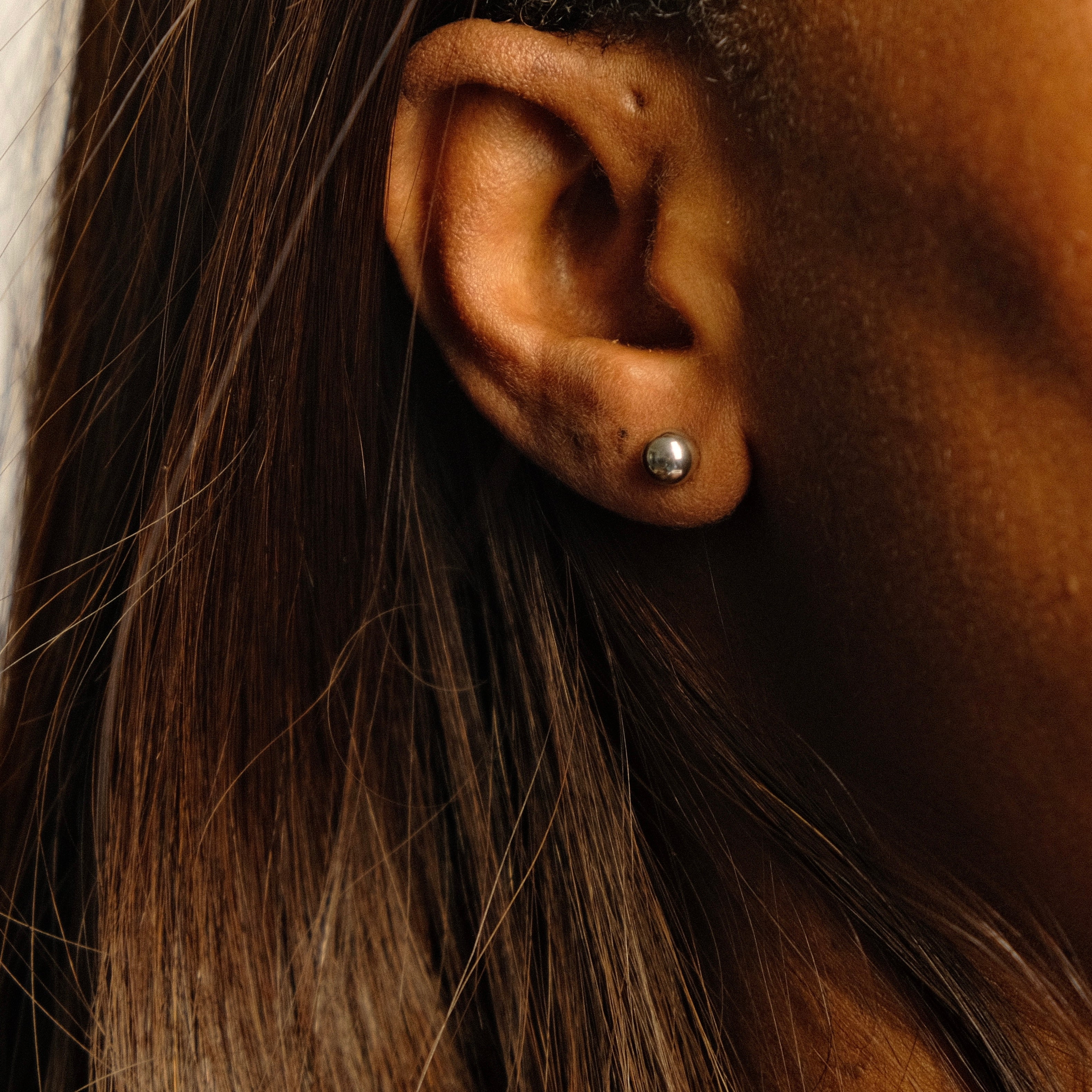 Ensemble collier + boucles d’oreille