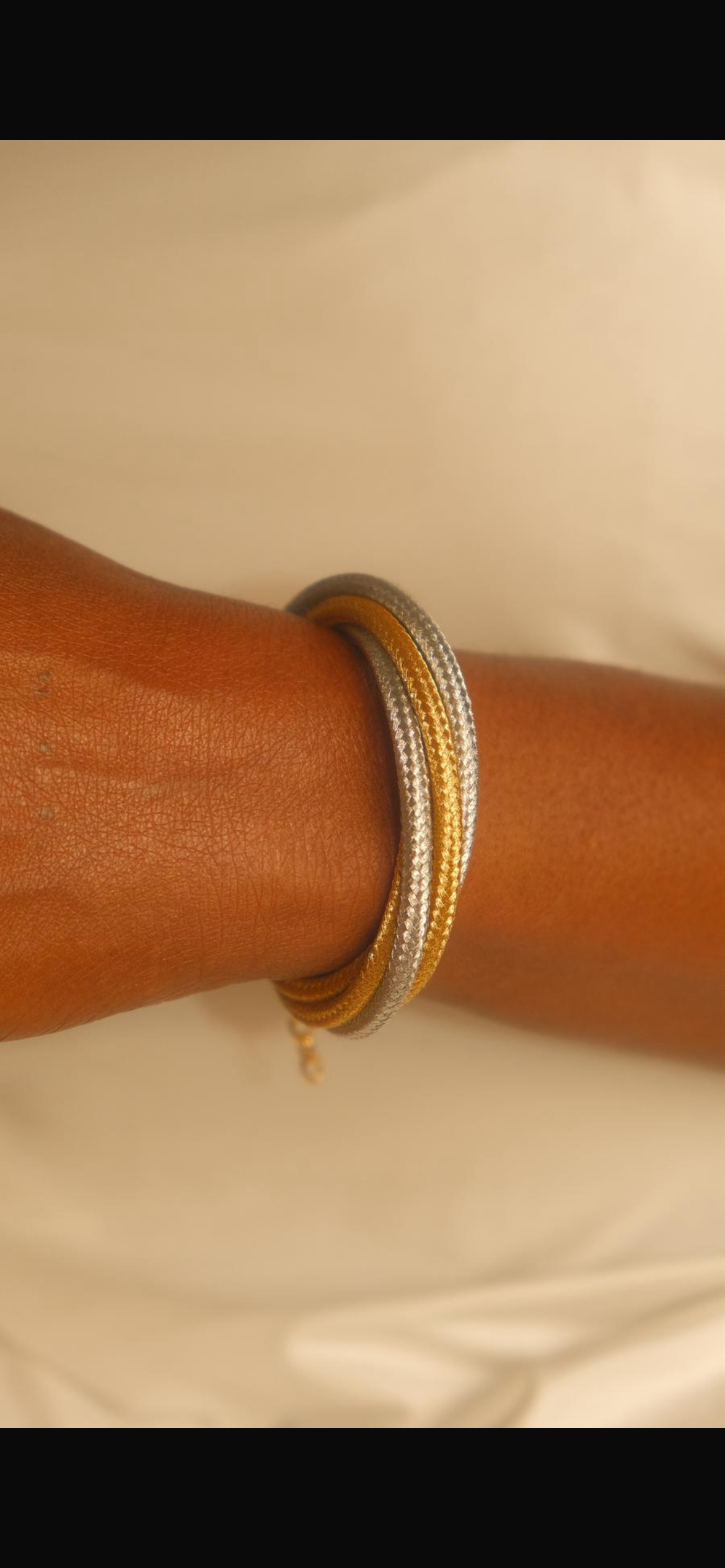 Parure « Fusion Métallique » – Collier, Bracelet & Bague