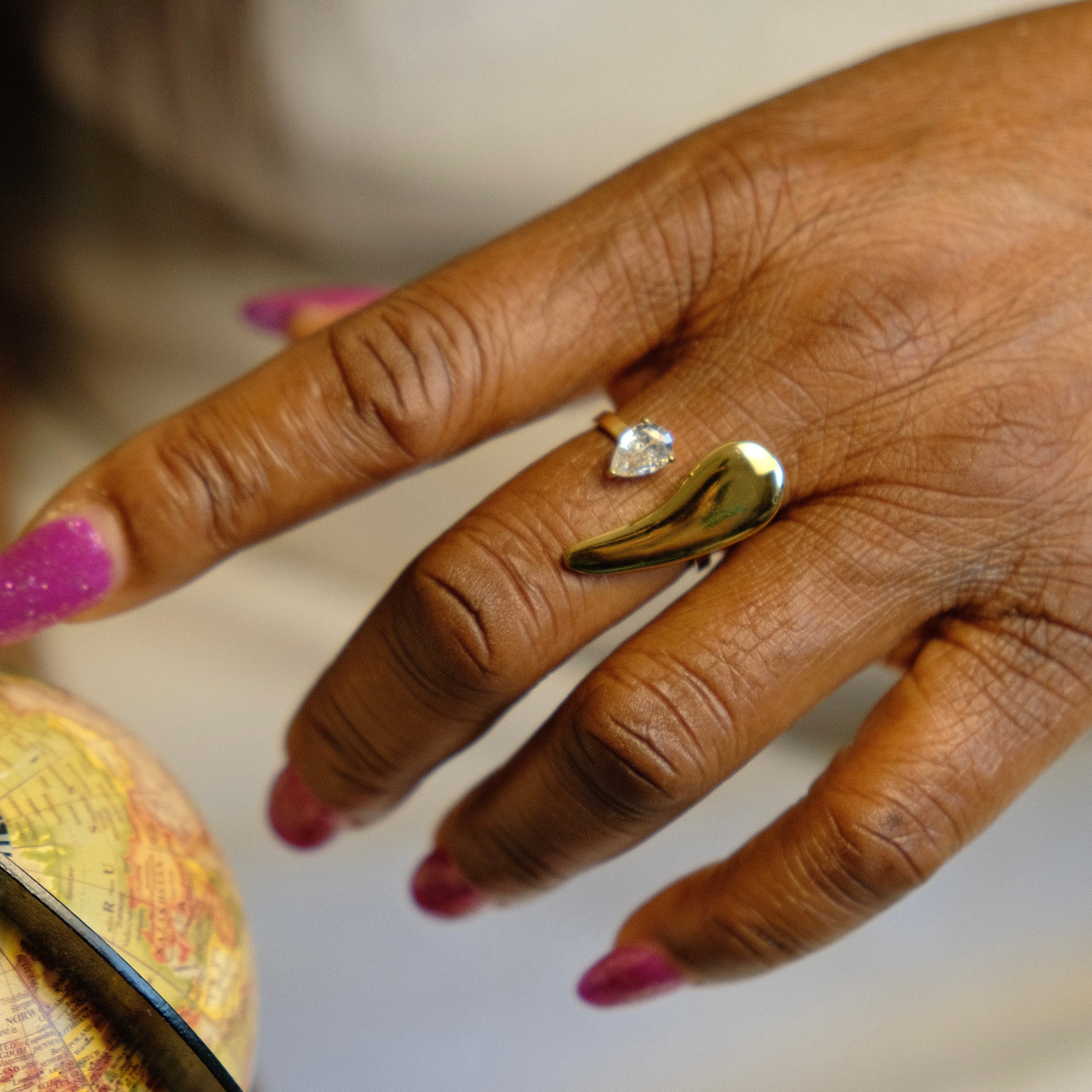 Bague ajustable Nooria