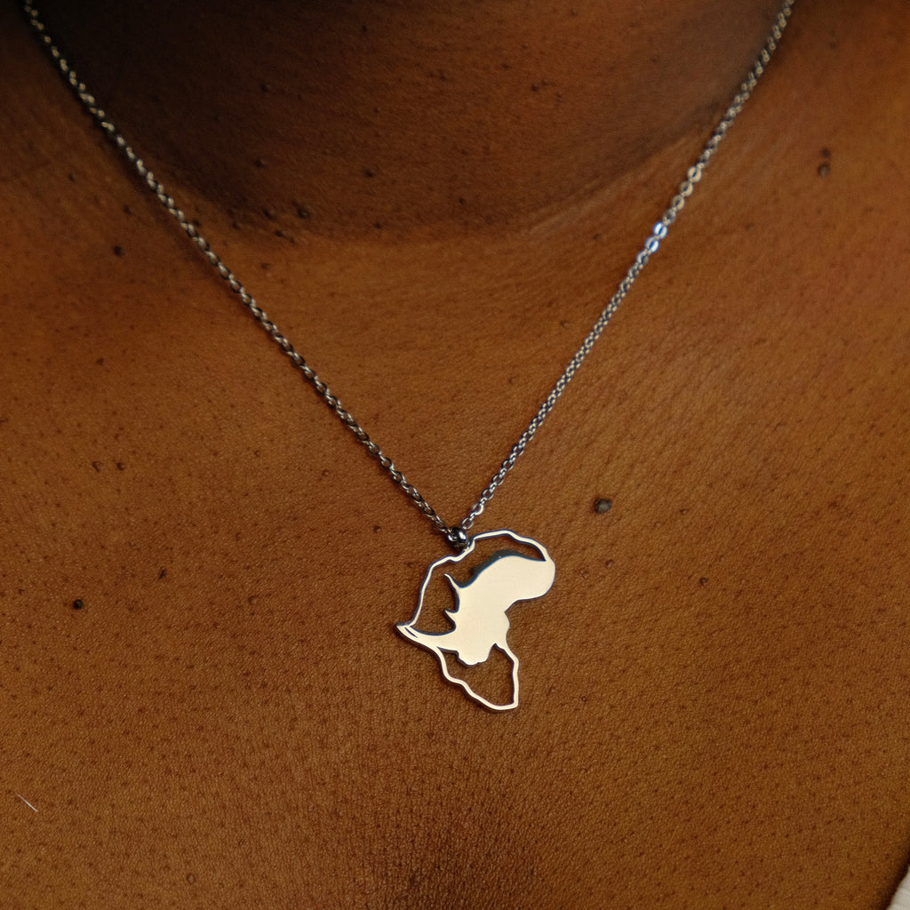 Ensemble collier + boucles d’oreille