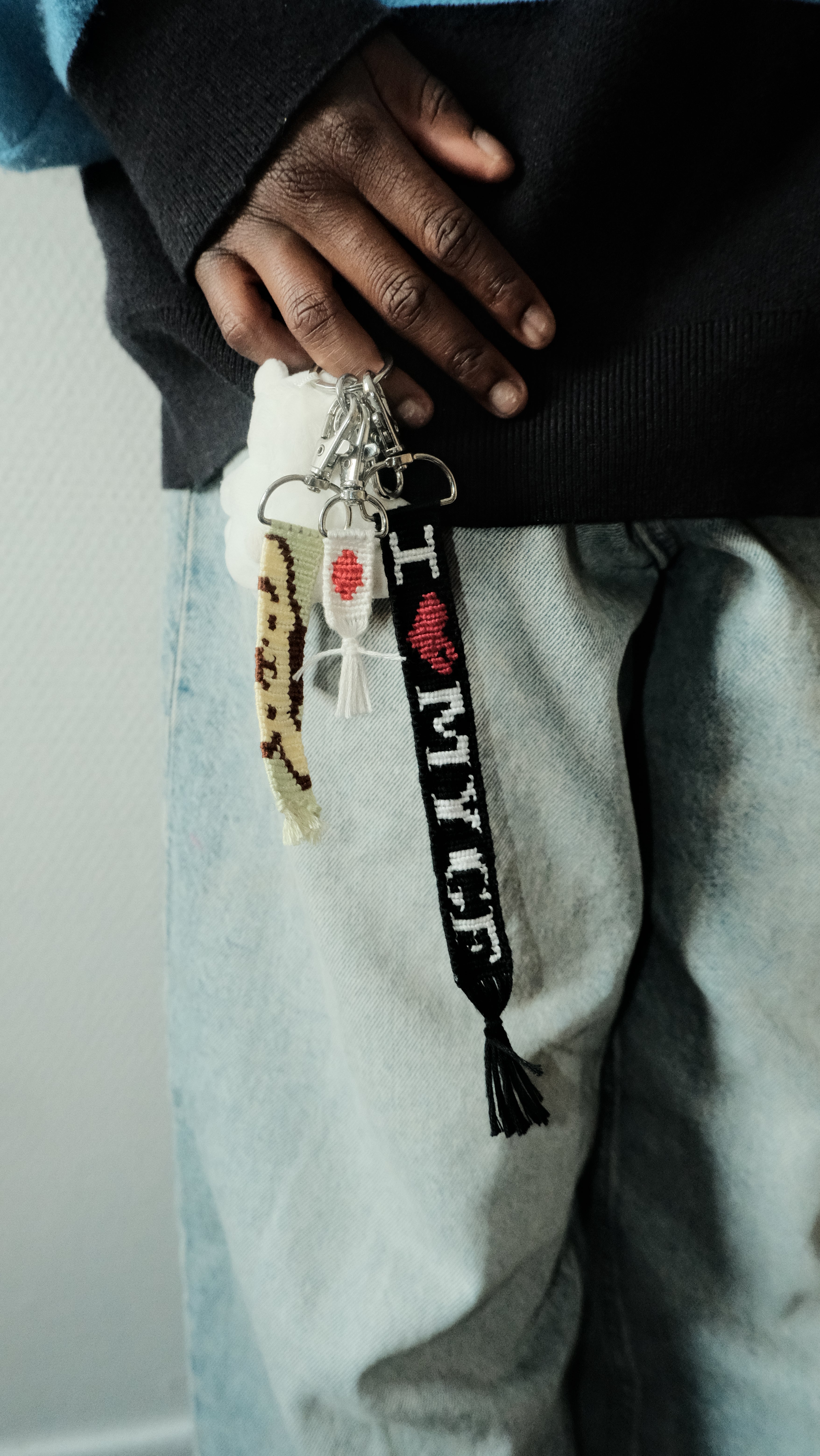 Porte clés «  I LOVE MY GF »