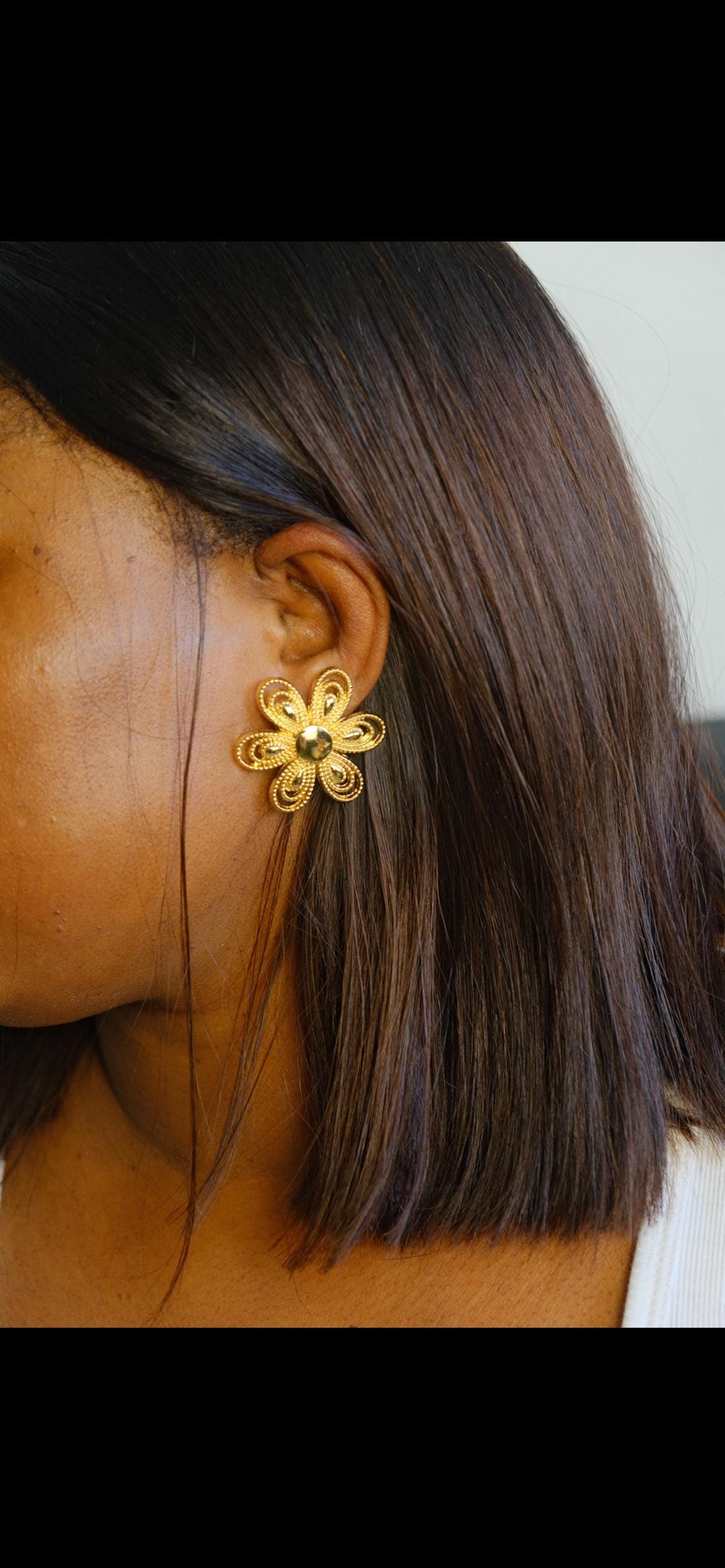 Ensemble Boucles d'oreilles et Bague ajustable